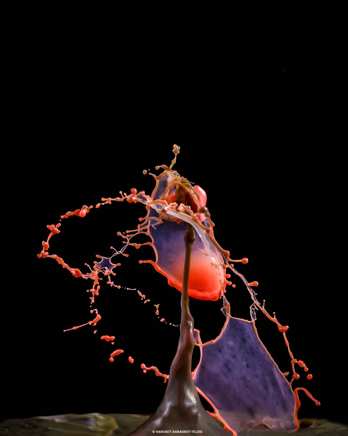 #color_image #color #drop #liqiud #macro #water #macrophoto #milk #red, Armashov-Telnik Grigoriy