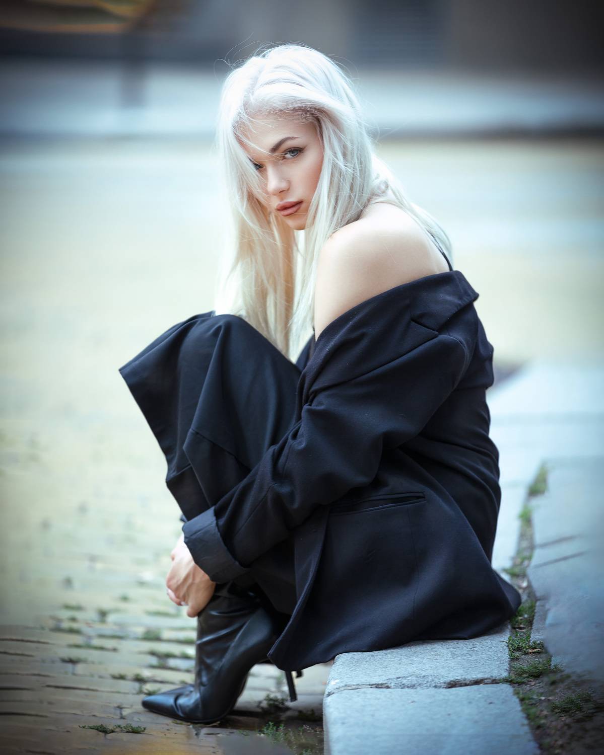 Девушка, Портрет, блонд, Дмитрий Александров