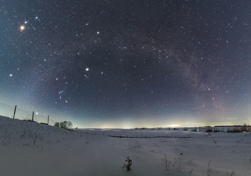 Зимняя арка фото превью