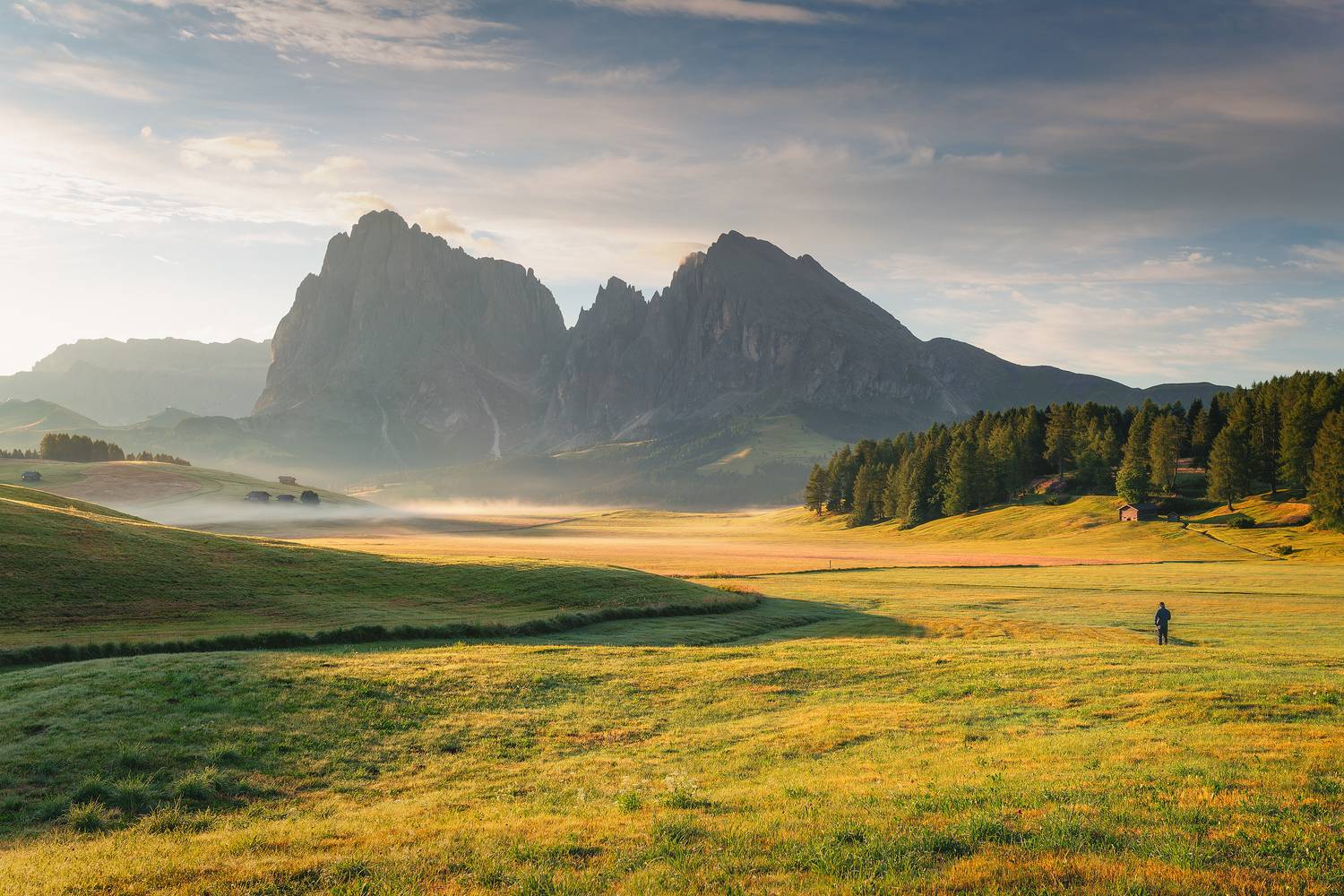 Alpe di Siusi, Dolomites, South Tyrol, mountains, Матюшенков Евгений