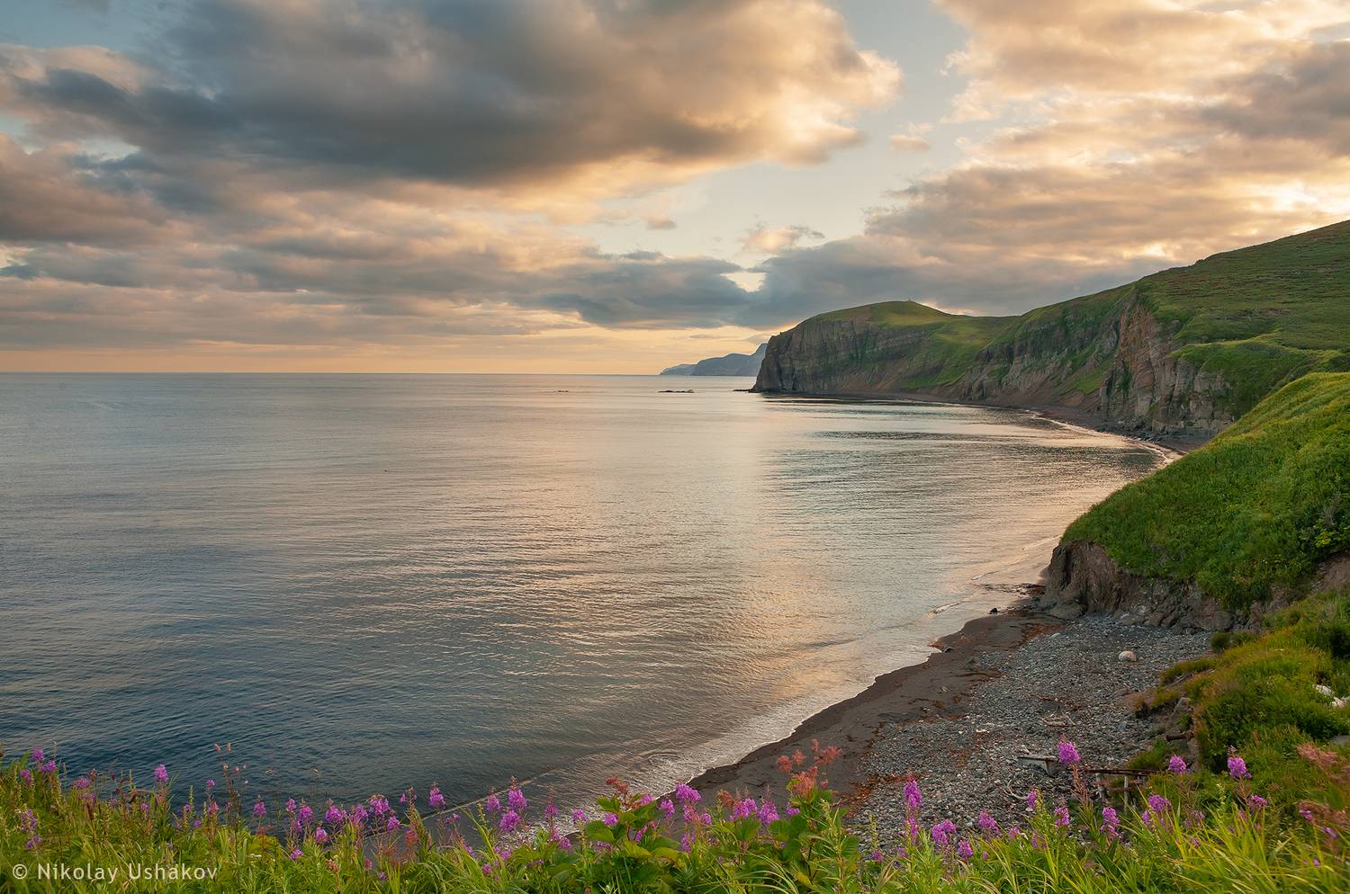 Камчатка, побережье, Ушаков Николай