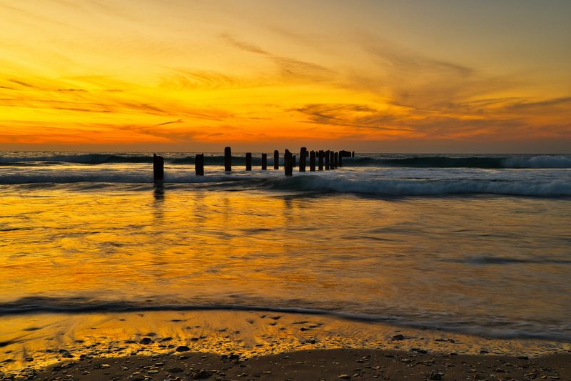 Mediterranean Sea, Sunset фото превью