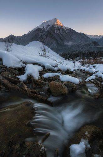 Архыз. В начале зимы