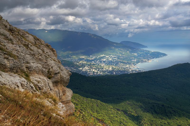 Вид на Ялту. фото превью