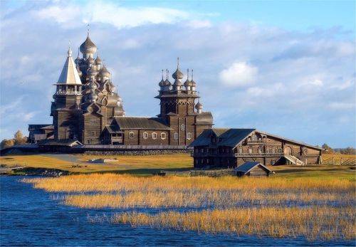 Онега. Кижи. Осень.
