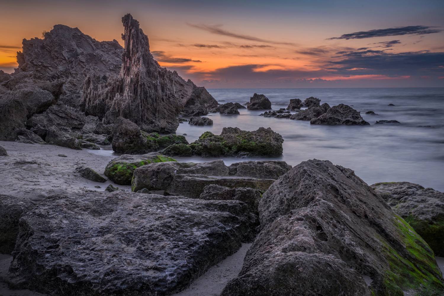 Закат, море, Татьяна Горбачева Маментьева