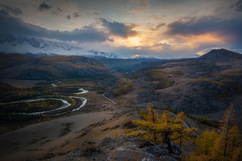 Меандры Чуи; Горный Алтай; Чуйский тракт Чуйский тракт фото превью