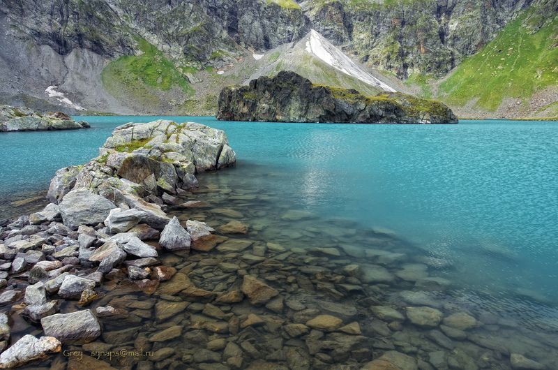озеро, безмолвия, имеретинка Волшебная бирюза фото превью