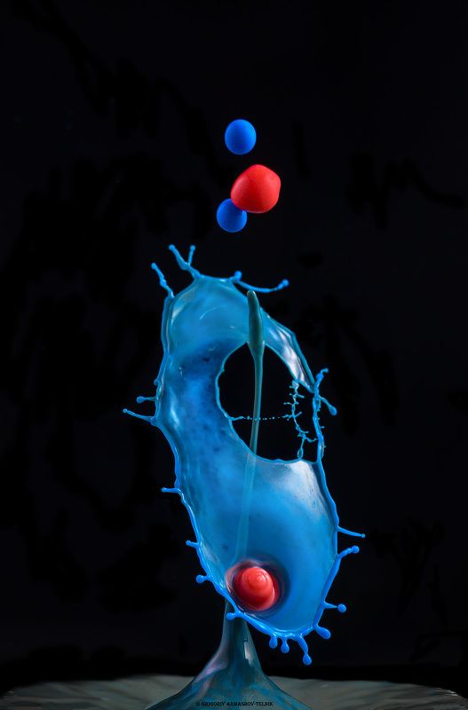 drops, macro, colors, liquid, milk, color_water, macro_photo, water Colors drops фото превью