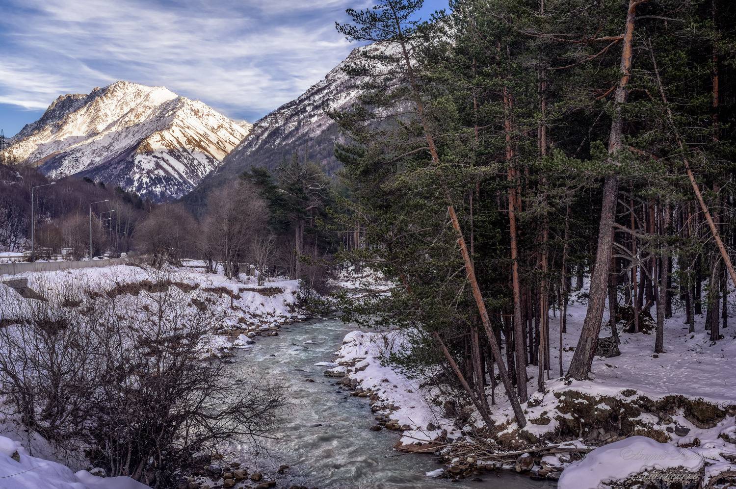 пейзаж, горный пейзаж, горы, приэльбрусье, Васильев Андрей