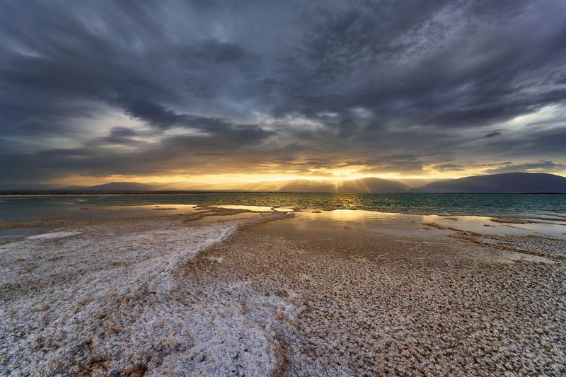The Dead Sea, Sunrise фото превью