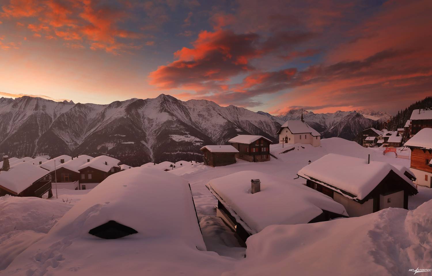 swiss,швейцария,горы,зима,январь,bettmeralp, Матвеев Николай