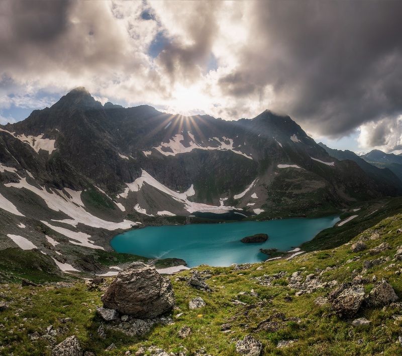 западный кавказ, кавказский заповедник, большое имеретинское, озерл безмолвия Очарование горных озёр фото превью