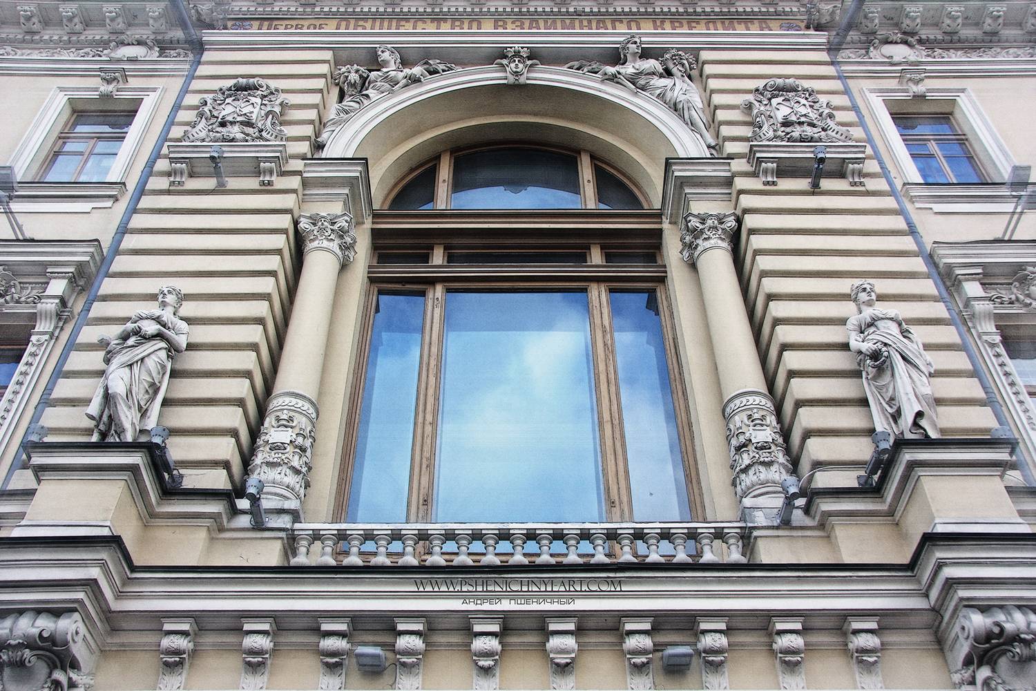 санкт-петербург, архитектура, эклектика, история, фасад, канал грибоедова, Пшеничный Андрей