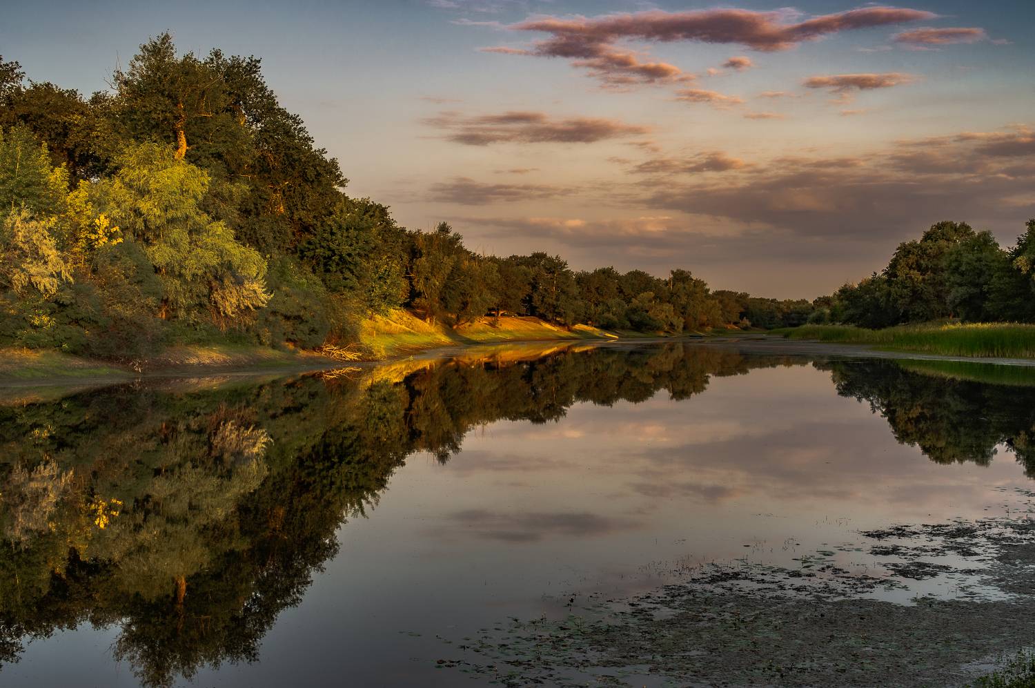 озеро,рассвет,лето,пейзаж, Vasilev Roman