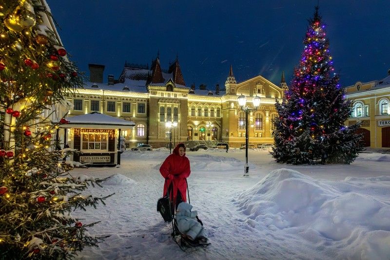 рыбинск, музей, новогодняя_ёлка Предновогоднее. фото превью