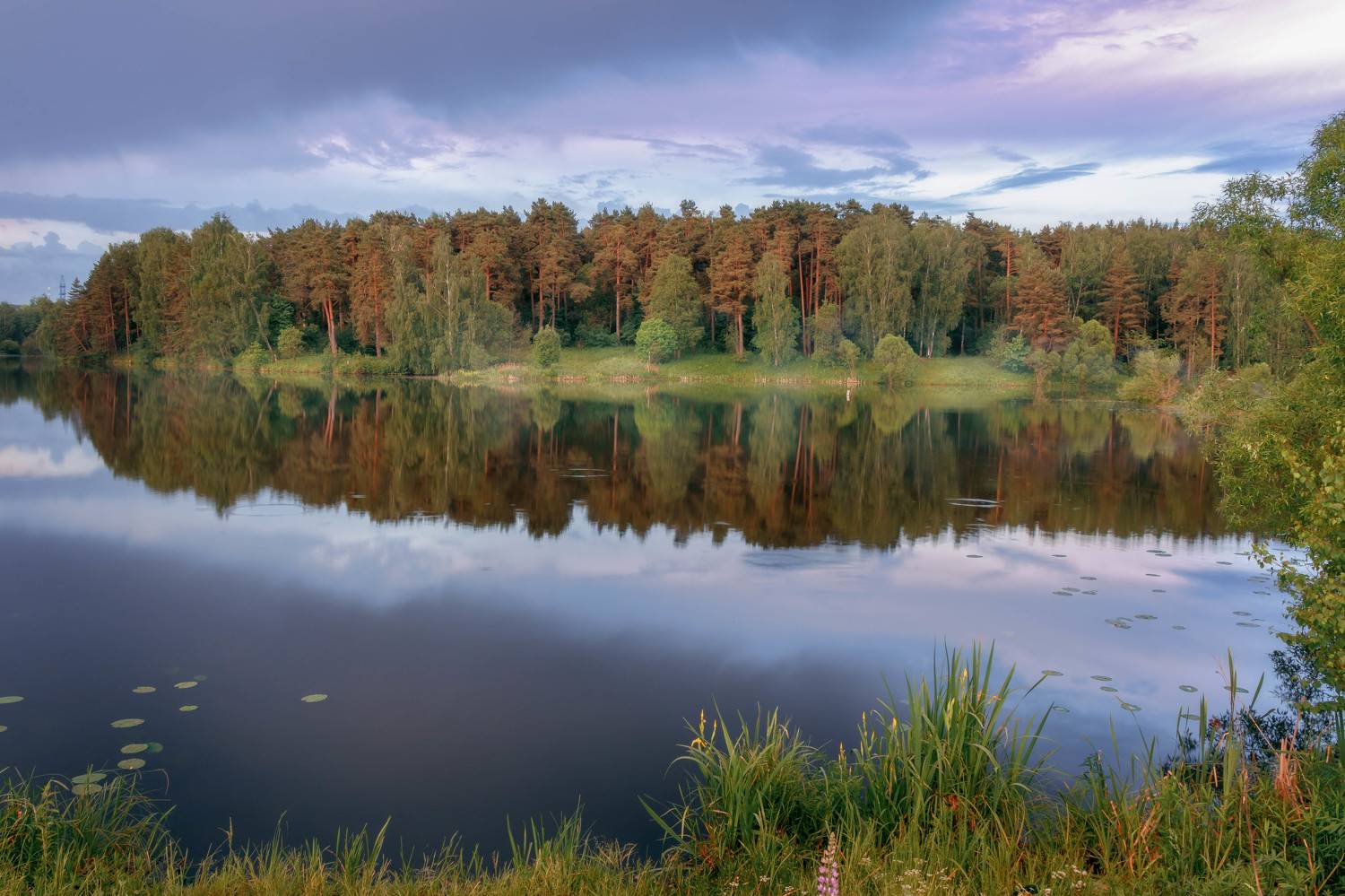 утро, река, водоём, Сережа Сережин