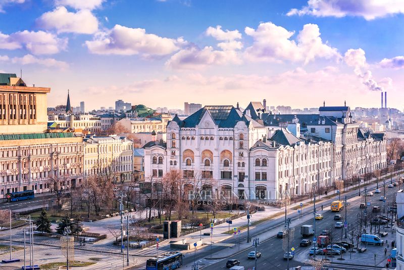 москва, политехнический музей, политех, высотка Московские виды фото превью