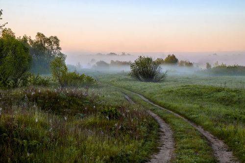 Утро. Весна.