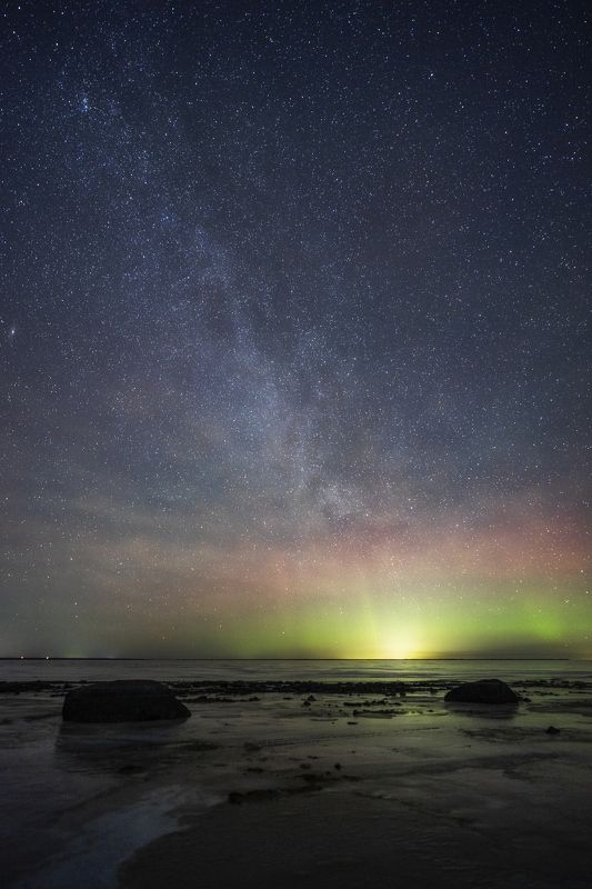 Безлунная ночь в бесснежную зиму. фото превью