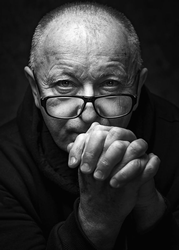 взгляд, портрет, чб, мужской портрет Журналист фото превью