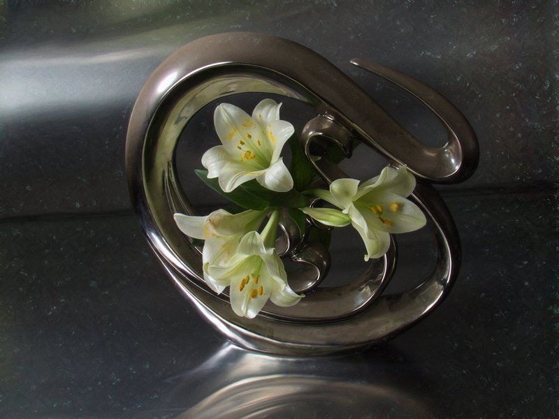 Фантазия с цветами фото превью