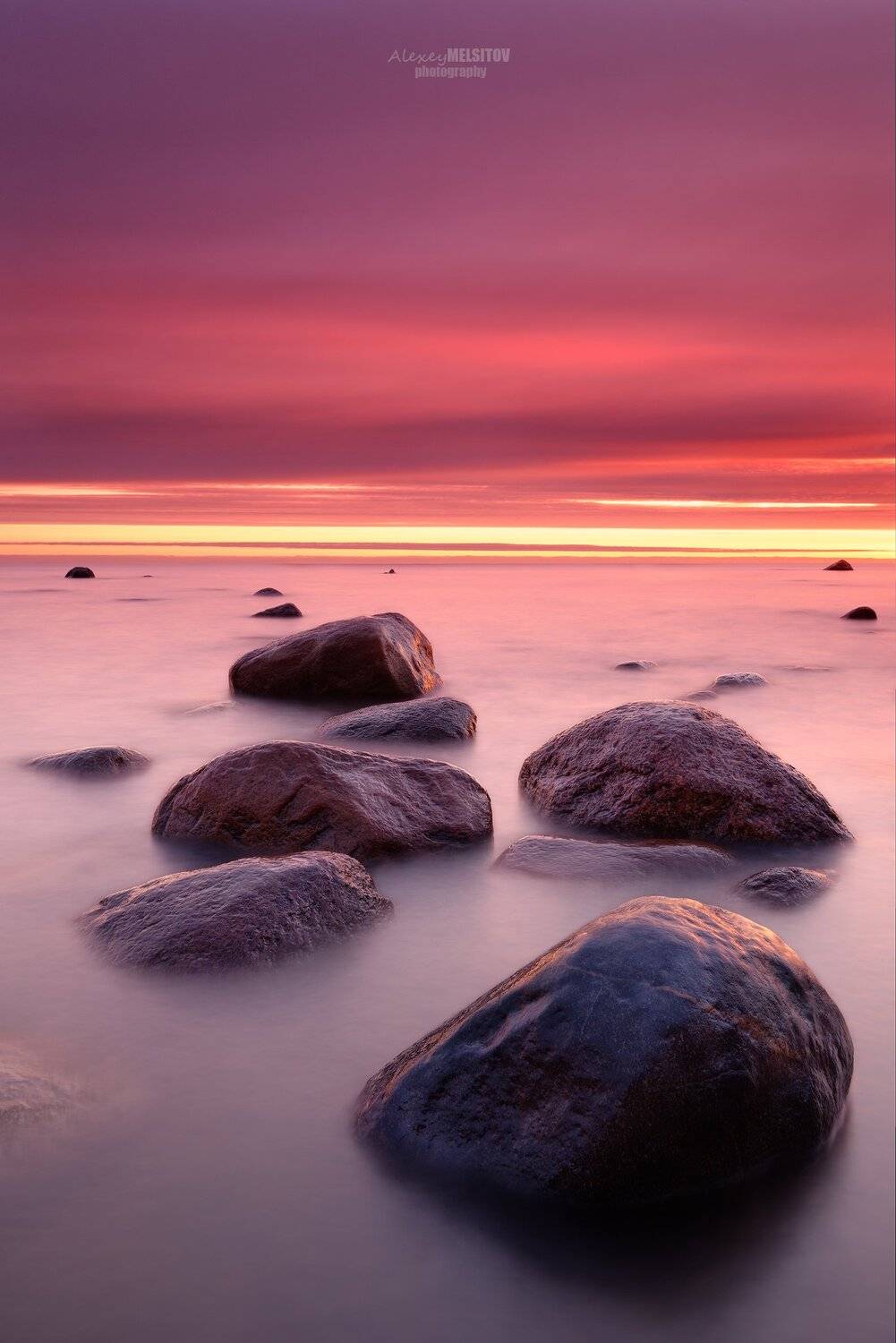 nikon пейзаж утро море камни рассвет закат, Алексей Мельситов