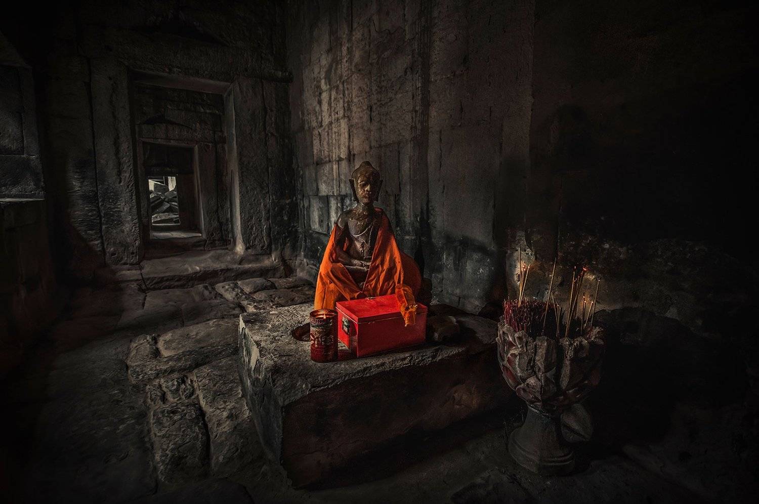 Камбоджа , Ангкор , Будда, Дмитрий