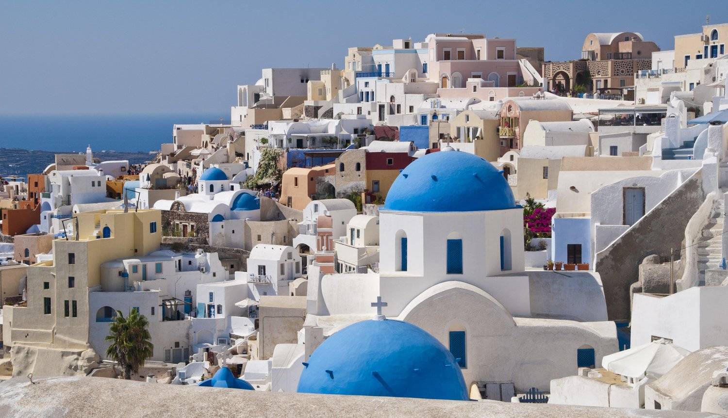 Санторини, Тира, ойя, греция, остров, вулкан, море, белый, синий, Сергей Гарифуллин