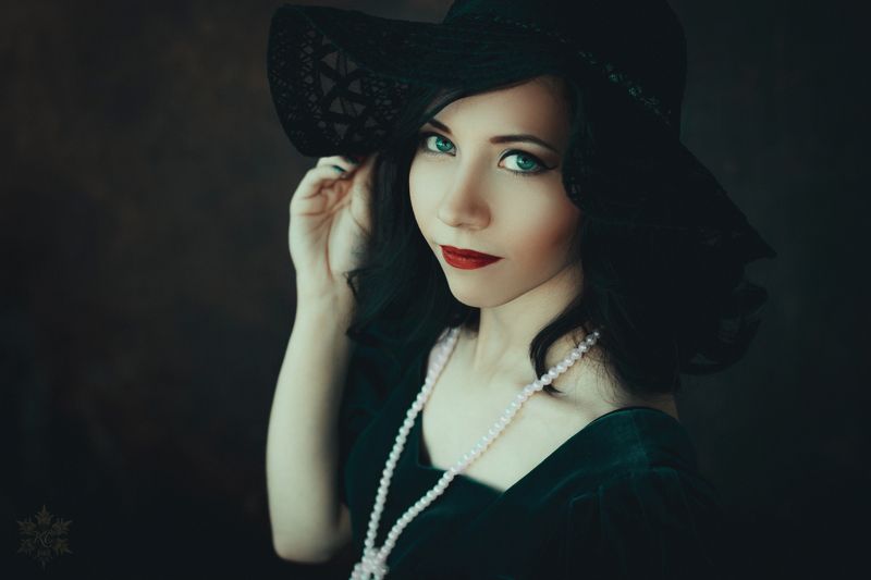 ретро, винтаж, девушка Inna фото превью