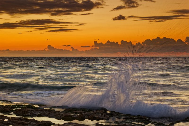 Mediterranean Sea, Sunset фото превью