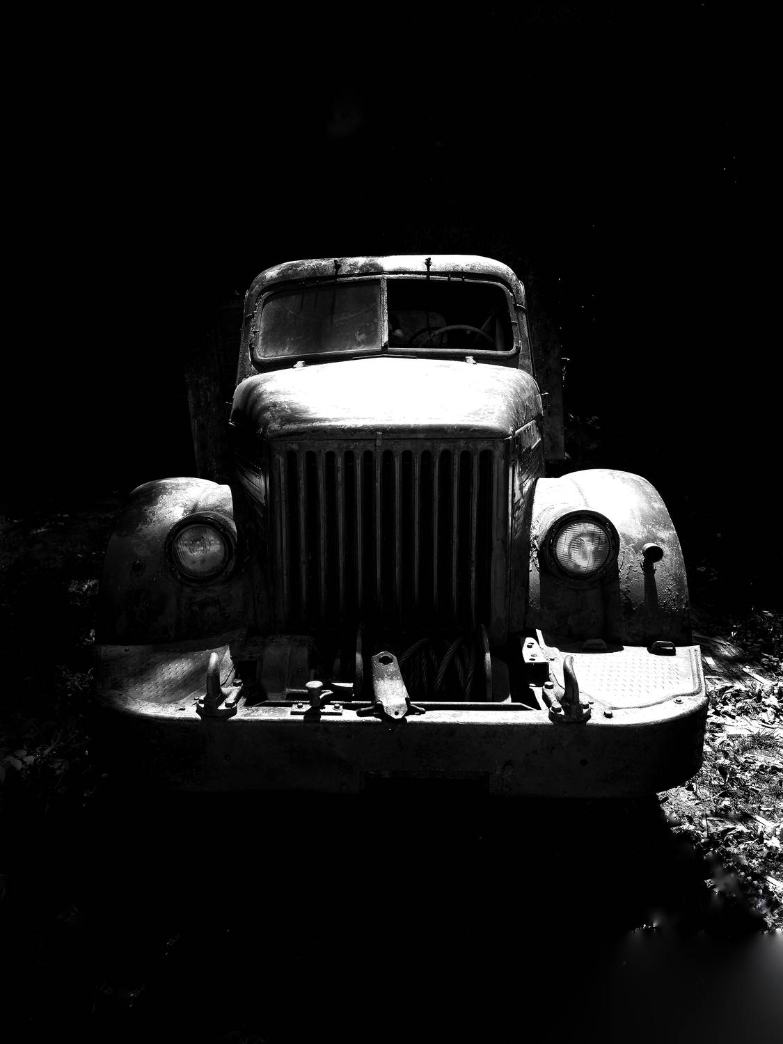 грузовик, тьма, прошлое, Зорин Миша