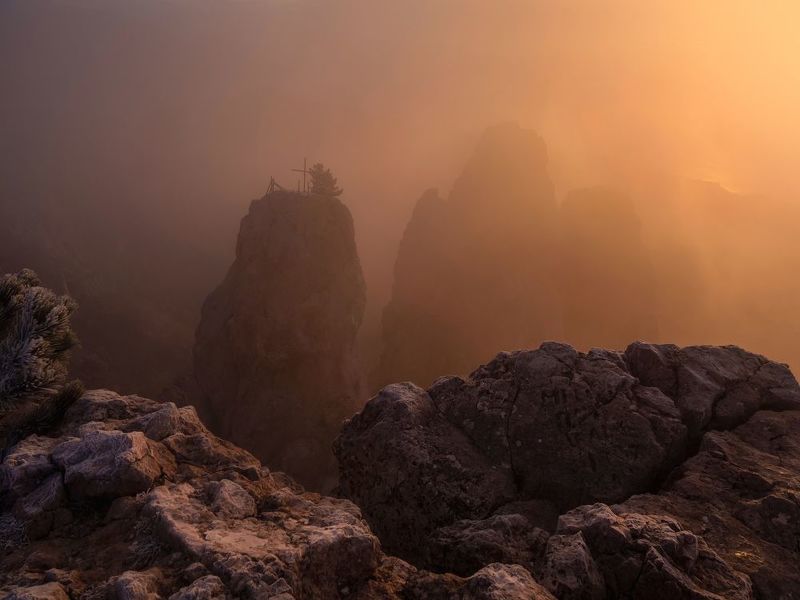 #крым #таврида #черноеморе #айпетри #путешествие #фототур #горы #треккинг Пробуждение фото превью