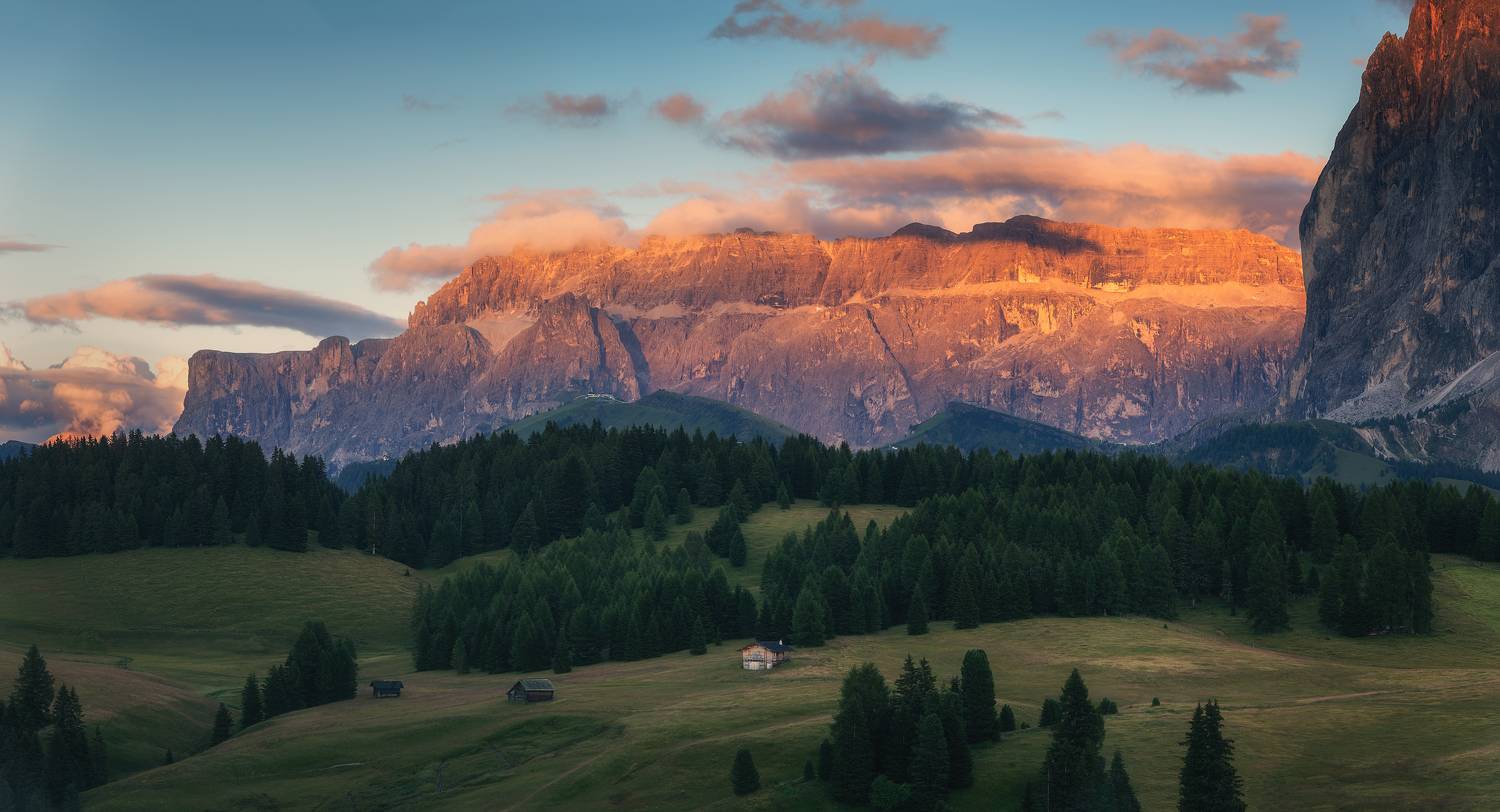 Alpe di Siusi, Dolomites, South Tyrol, mountains, Матюшенков Евгений