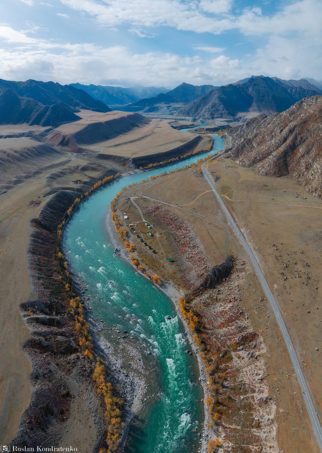 катунь, горный алтай, алтай, осень, Кондратенко Руслан
