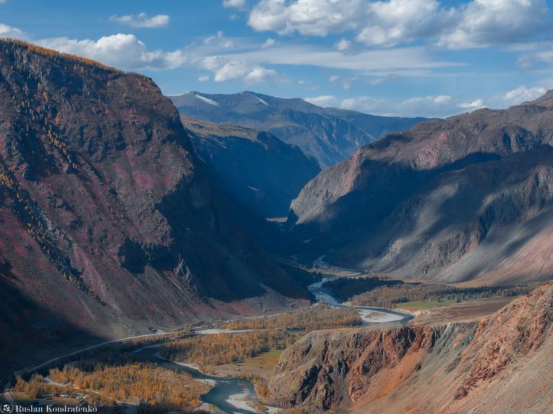 алтай, осень, горный алтай, долина чулышмана, чулышман Долина Чулышмана фото превью
