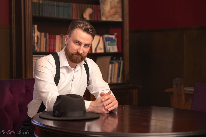 мужской портрет Мужской портрет фото превью