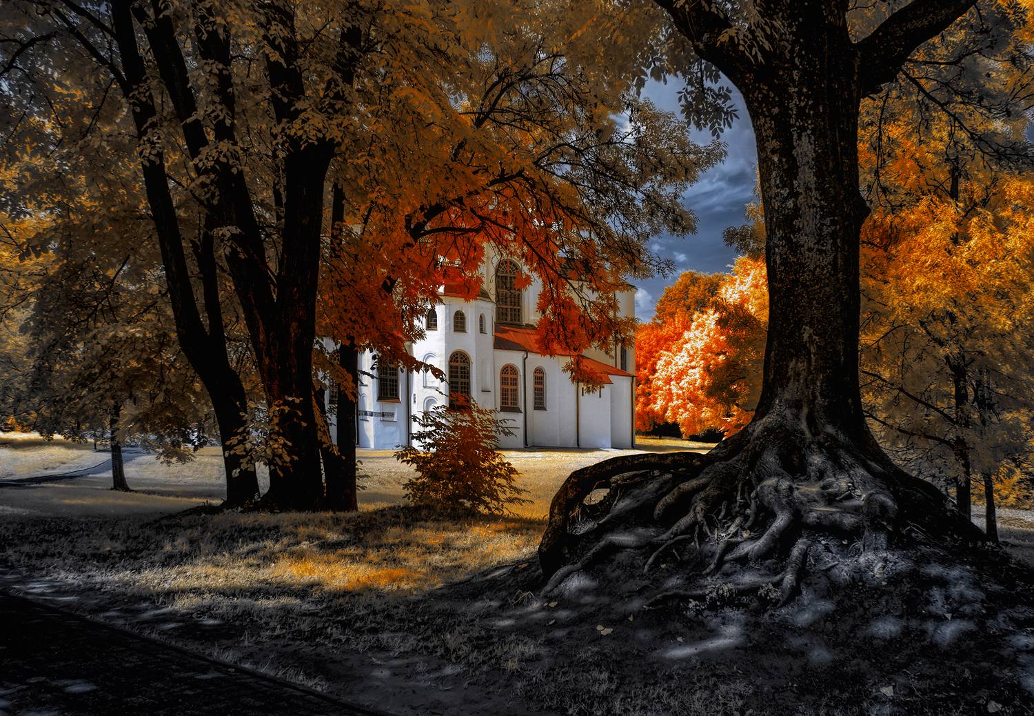 infrared,ик-фото,инфракрасное фото, инфракрасная фотография, пейзаж, лето,  Sixten (Сергей)