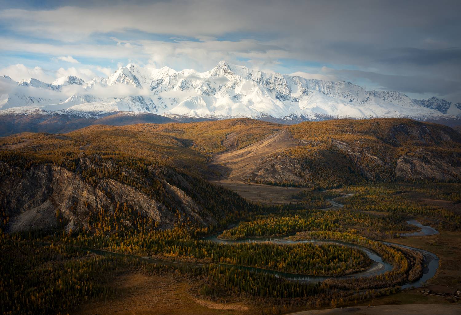Меандры Чуи; Горный Алтай; Северочуйский хребет, Рустем Диков