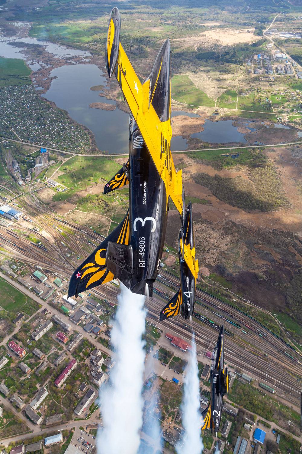 авиация air to air пилотажная группа русь л-39 вязьма, Evgeniy