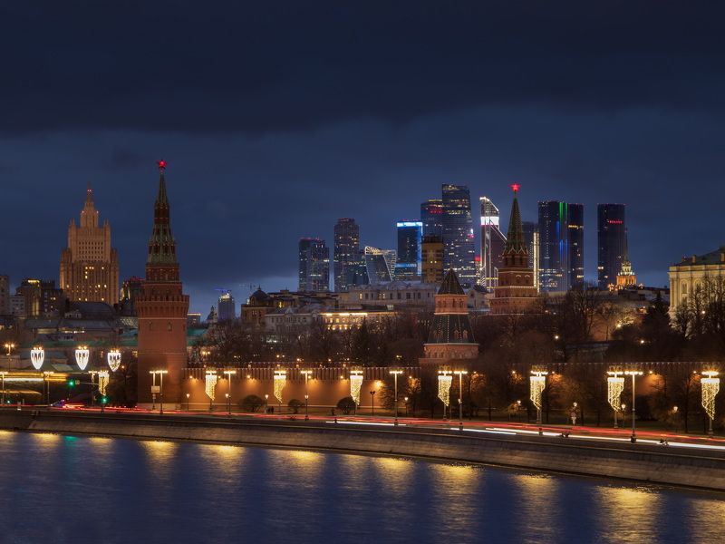 Вечерняя Москва фото превью