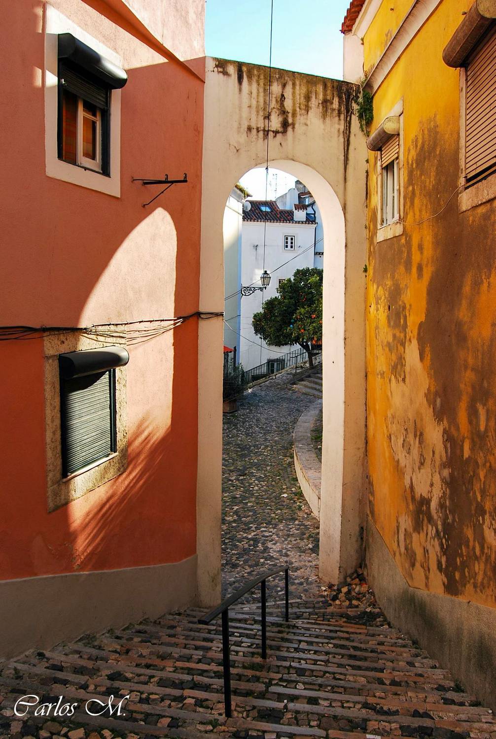 Street, citys, old houses, reportage, Machado Carlos