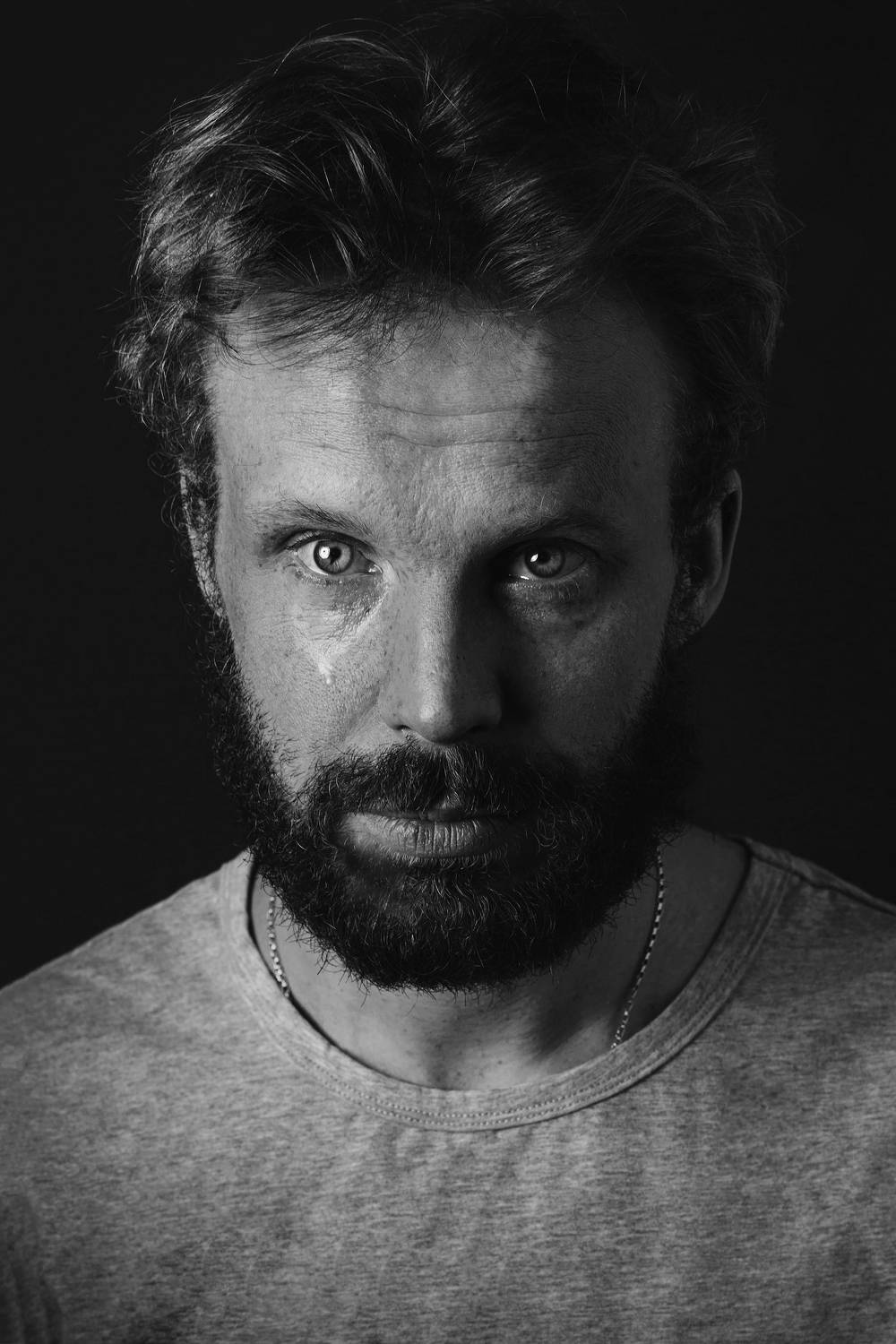 мужчина, портрет, чб, слезы, плачет, серия, глаза, Дарья Комарова