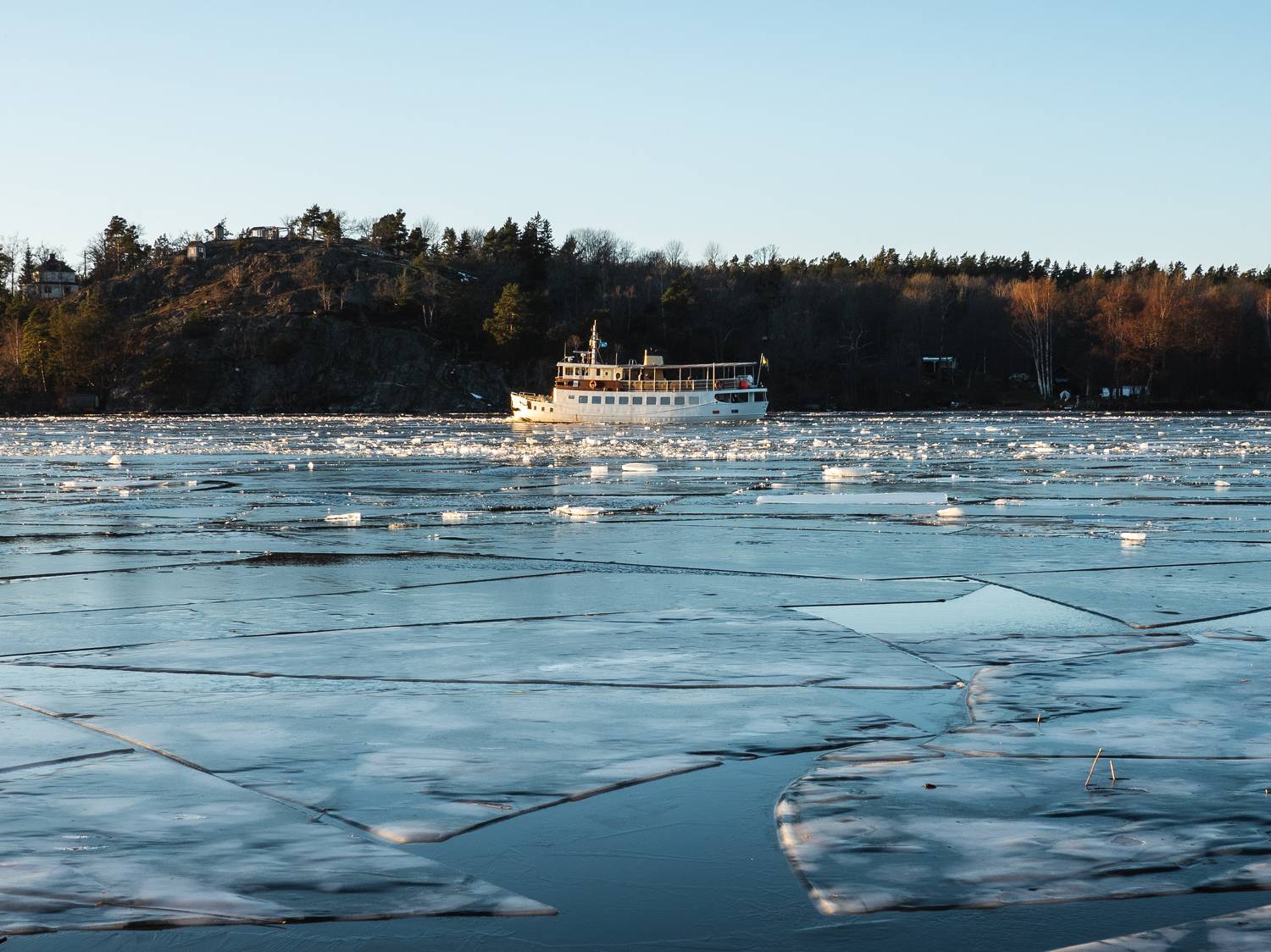паром, лед, весна, льдины, Soul