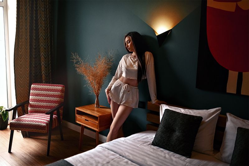 студийный портрет, девушка, 2025, свет Сабина фото превью