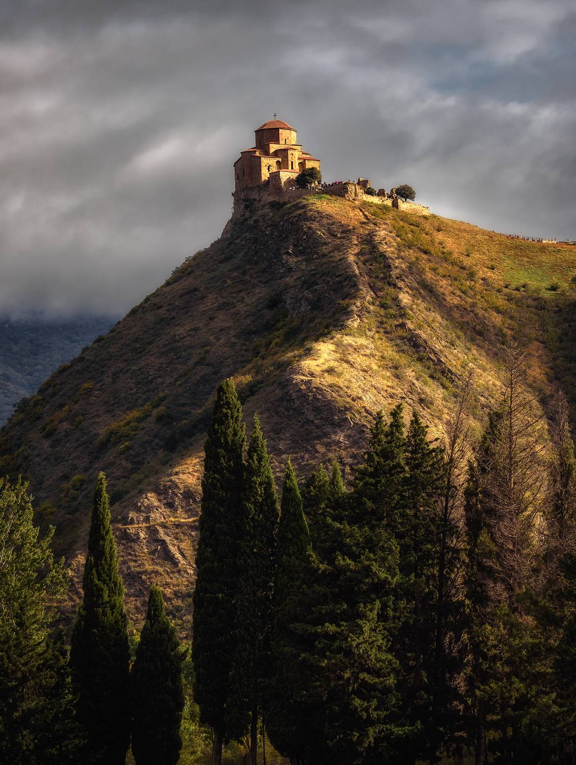 кавказ, горы, грузия, georgia, храм, монастырь, monastery, мцхета, джвари, Zakharov Armen