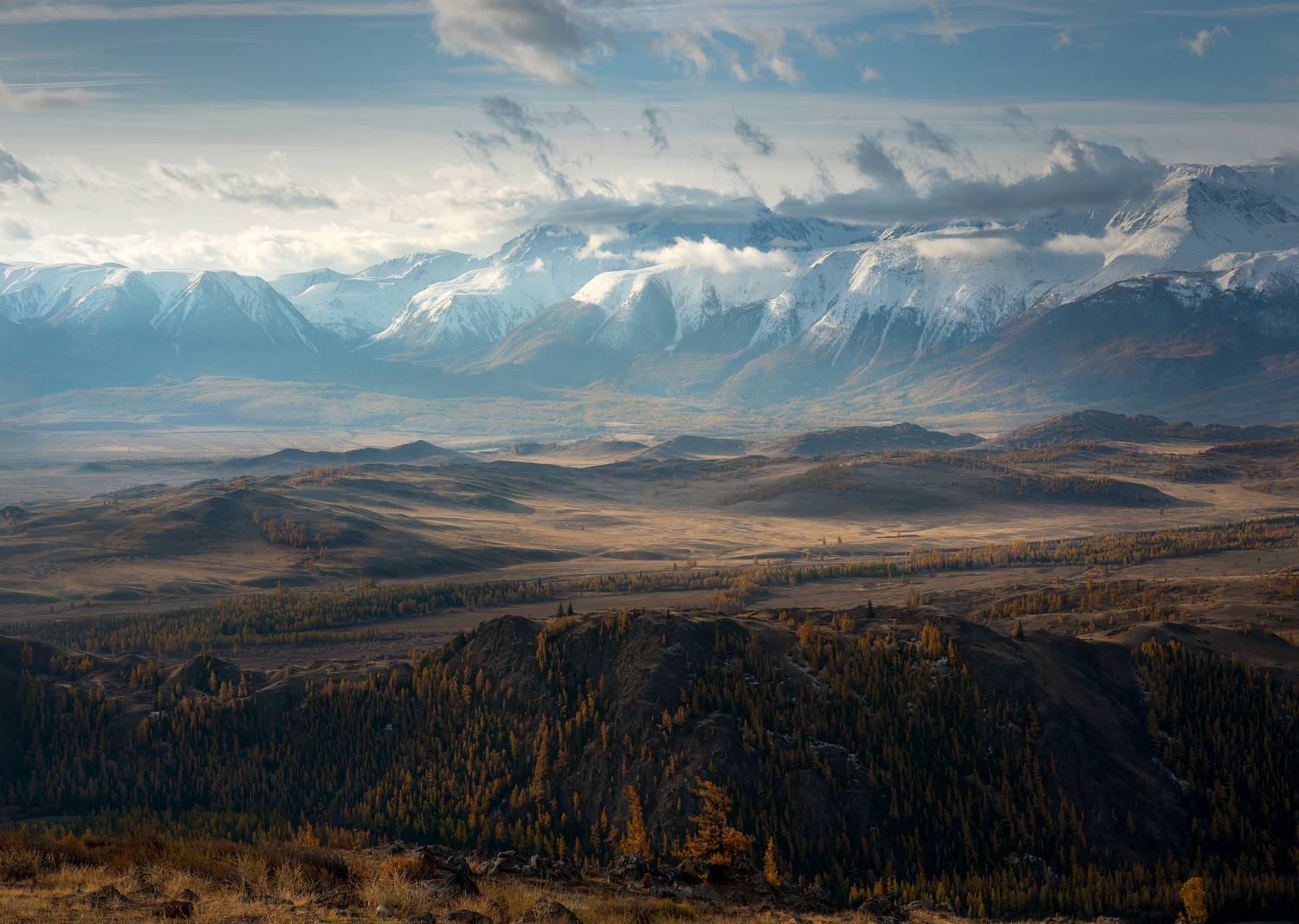 Горный Алтай; Северочуйский хребет; Курайская степь, Рустем Диков