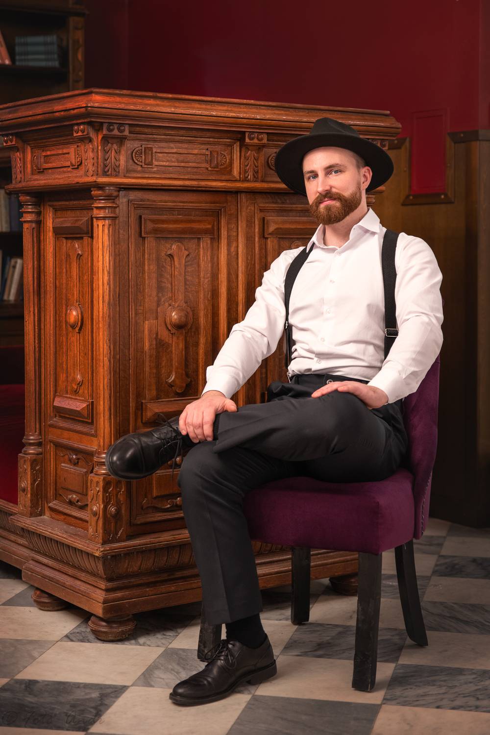 мужской портрет, Иванов Андрей