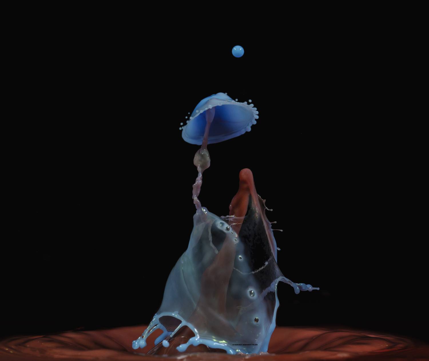 макро, drop, color, liquid, water, Григорий Армашов-Тельник