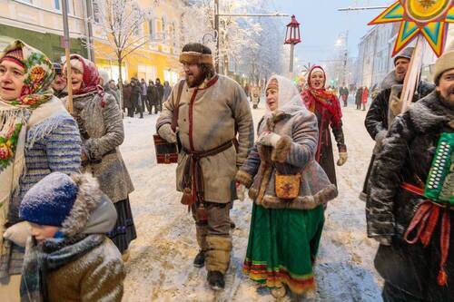 Рождественское гуляние.